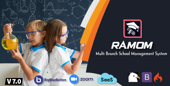 Ramom School v6.9 - Multi Branch School Management System