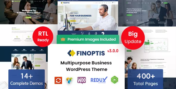 Finoptis - Business WordPress Theme v2.7.0